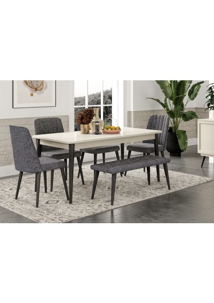 Pita Beige Yemek Odası Takımı fırsatları