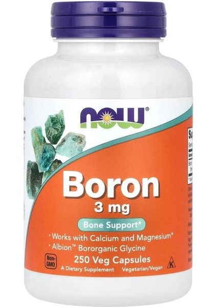 Boron 3 Mg 250 Veggie Kapsül