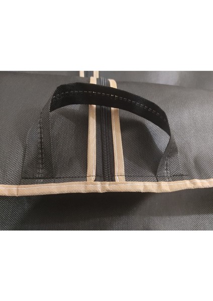 Körüklü Perde Taşıma Kılıfı, 64X160X12 Cm, Siyah Renkli, Koruyucu ve Pratik Kullanım