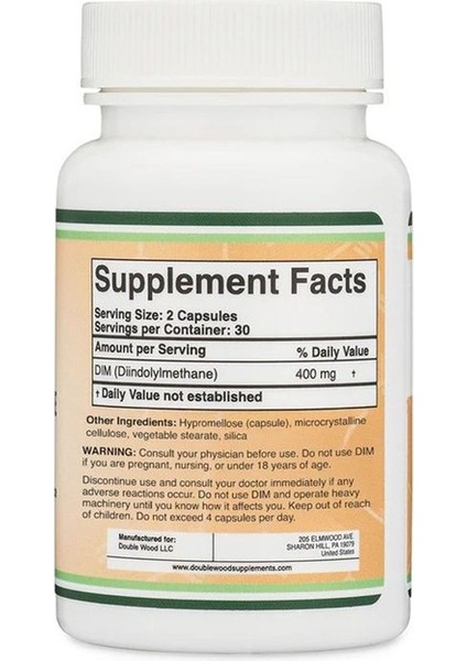 Dım Diindolymethane 400 Mg 60 Veg.kapsül.usa.vers. fırsatları