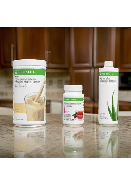 Başlangıç Seti 1 Ad. Ahududu Shake 1 Ad. Aloevera 1 Ad. Limonlu Çay 50 gr 1 Ad. Shaker