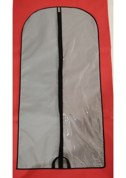 Uzun Boy Elbise Koruyucu Kılıf, Şeffaf Pencere, 64X160 Cm, Siyah modelleri