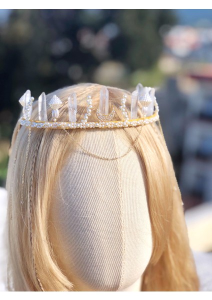 Sahura Kristal Kuvars Taç