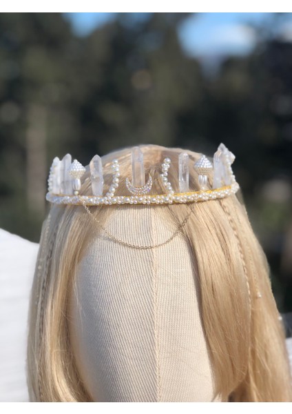 Sahura Kristal Kuvars Taç modelleri