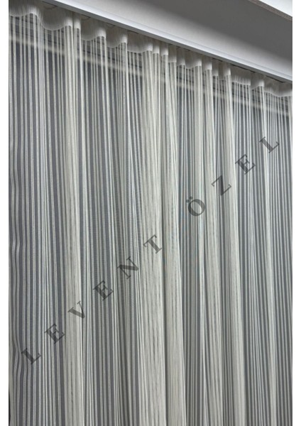 Yeni Nesil Pratik Çizgili Tül Perde 300X255 fiyatları