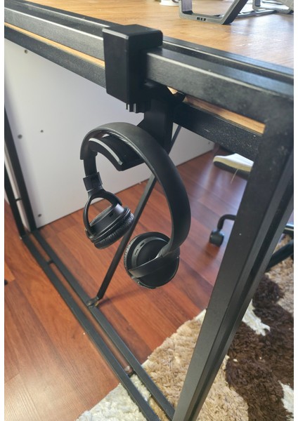 🎧 Masa Altı Kulaklık Askısı –yeni Düzen - Masa Altı Kulaklık Askısı – 2- 3 cm Kalınlık Için modelleri