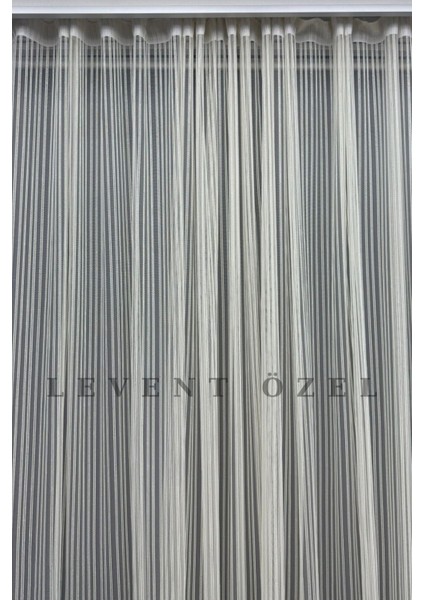Yeni Nesil Pratik Çizgili Tül Perde 300X255 fırsatları