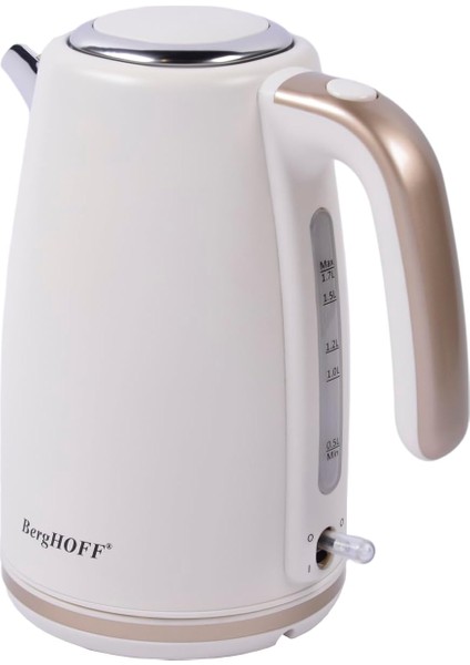Worldwide Gem Pearl 1.7 Litre Vanilya Krem Rengi Gold Modern Su Isıtıcı modelleri