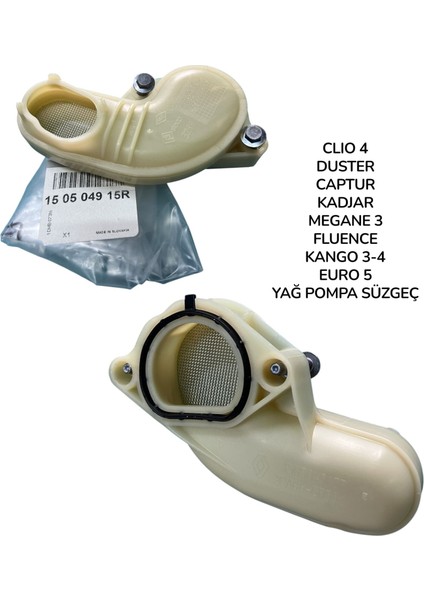 Renault Yağ Pompa Süzgeci 150504915R