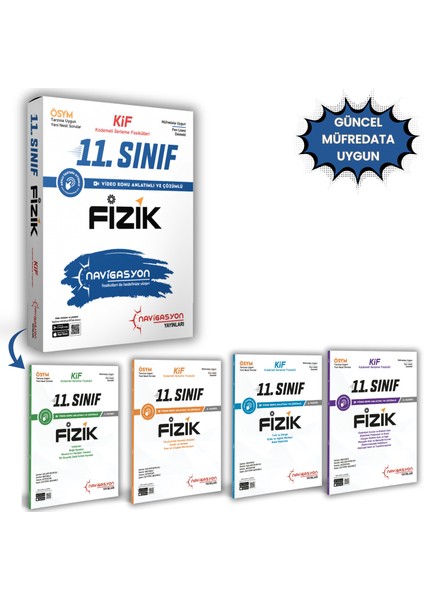 11. Sınıf Fizik Kademeli ilerleme Fasikül Seti (Meb Müfredatına Uygun-Ösym Ayarında)