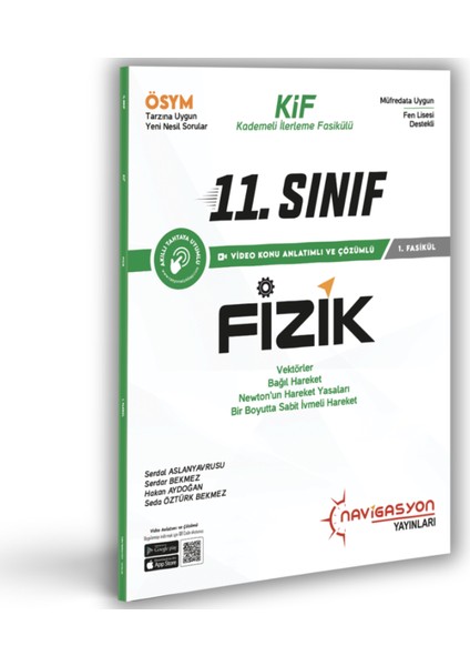 11. Sınıf Fizik Kademeli ilerleme Fasikül Seti (Meb Müfredatına Uygun-Ösym Ayarında) modelleri