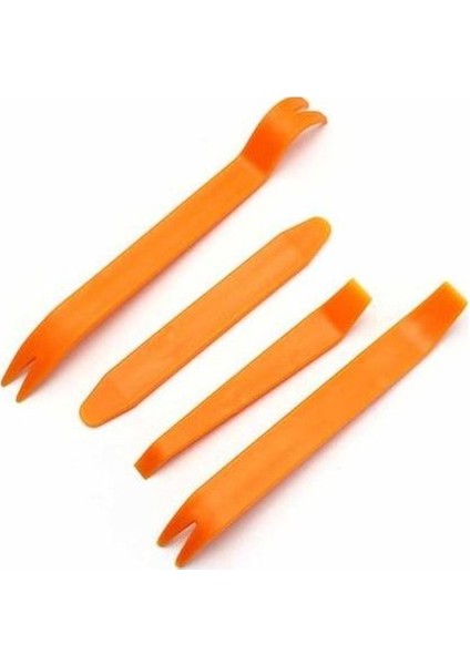 Oto Teyp Döşeme Trim Sökme Aparatı 4 Lü Set Profesyonel