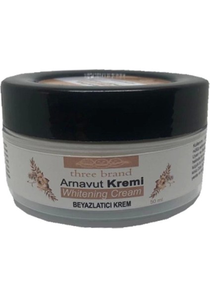 Three Brand Whitens Cream Cilt Tonu Beyazlatıcı Renk Açıcı Arnavut Kremi 50ML