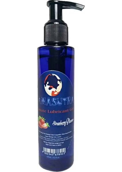 Kayganlaştırıcı Çilek Aromalı Jel/lubricant Strawberry Flavored Jel 250ML x 2 Adet