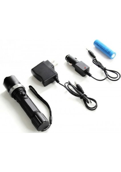 Zoomlu Şarjlı El Feneri F61873 modelleri