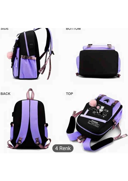 Kuromi Buyuk Boy Çocuk Okul Çantası fiyatları