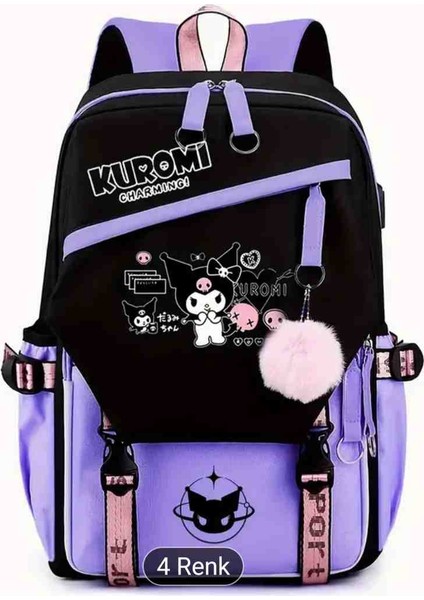 Kuromi Buyuk Boy Çocuk Okul Çantası fırsatları