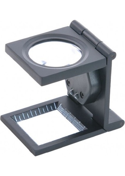 25X25 mm Full Çelik Kaplı Katlamalı Büyüteç TH-9005B