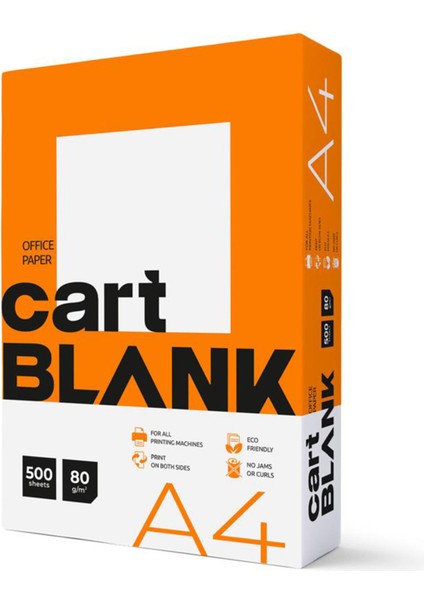 Cart Blank A4 Fotokopi Kağıdı 500'LÜ