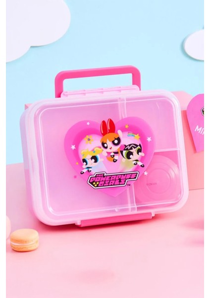 Powerpuff Girls Lisanslı Saplı Yemek Kabı - 1.6l