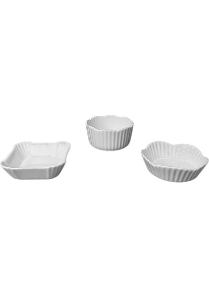 Porselen Basic Çerezlik 10X9X3CM