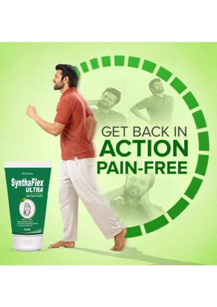 Synthaflex Ultra Sırtınız Beliniz Eklemlerinizin Fıtığınıza Teskin Kremi 50 ml x 2 Ad+Masaj Yağı modelleri