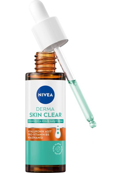 Nıvea Derma Skin Clear Dengeleyici ve Sivilce Karşıtı Serum 30ML