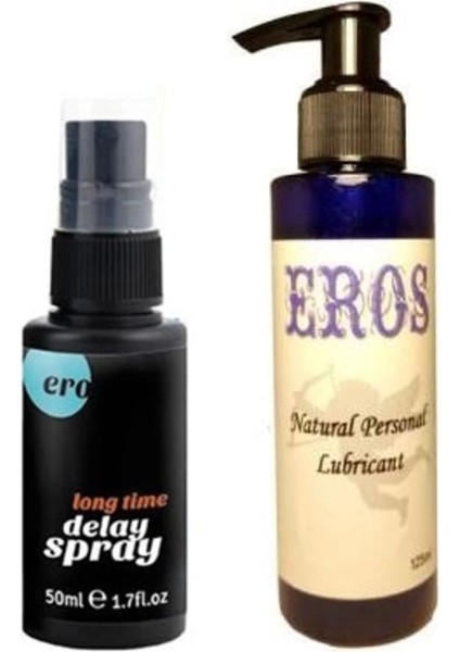 Hintohu Ero Long Time Spray For Men 50ML Erkeklere Özel Sprey Eros 125ML Lubricant Gel