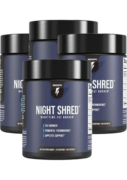Innosupps Night Shred 60 Caps x 4 Adet