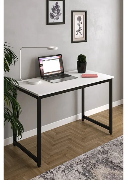 Metal Ayaklı Çalışma Masası -Mutfak Masası - Modern Tasarım Çalışma Masası