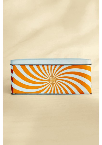 Renkli Dikdörtgen Metal Saklama Kutusu, Ev Dekoru, Çiçekli Tasarım fırsatları