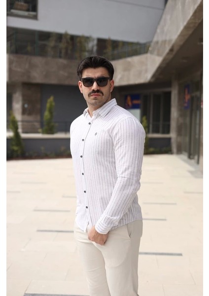 Erkek Çizgi Desenli Gömlek fiyatları