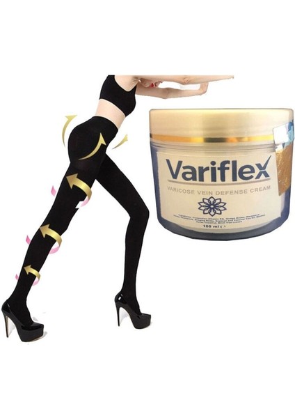 Variflex Krem 100 ml +(L-Xl) Mikro Kapsüllü Inceltme&biçimlendirme Taytı