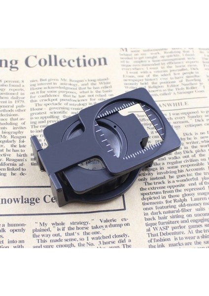 Tekstilciler Için Kumaş Kontrolü Büyüteç Katlanan Metal 15X Büyütme fiyatları