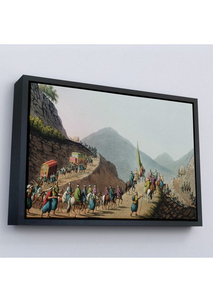 Çerçeveli Dekoratif Kanvas Tablo, Balkan Savaşı TABLOSU-7039