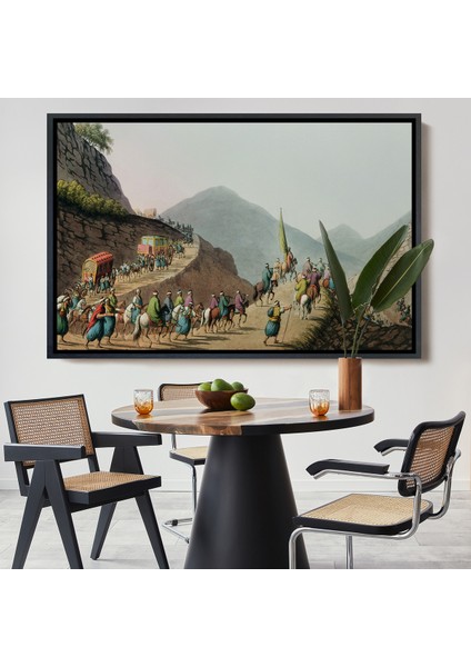 Çerçeveli Dekoratif Kanvas Tablo, Balkan Savaşı TABLOSU-7039