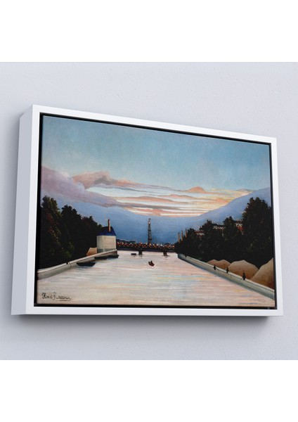 Çerçeveli Kanvas Tablo, Henri Julien Félix Rousseau - The Eiffel Tower Eyfel Kulesi TABLOSU-7042 fırsatları