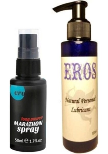 Mucizevi Erkeklere Özel Sprey 50 ml + Eros 125ML Lubricant Gel fiyatları
