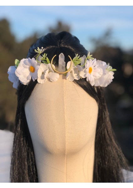 Papatya Kristal Kuvars Taç indirimleri