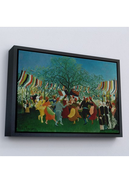 Çerçeveli Dekoratif Kanvas Tablo, Henri Rousseau Bağımsızlığın 100. Yıl Kutlamaları TABLO-7043 modelleri