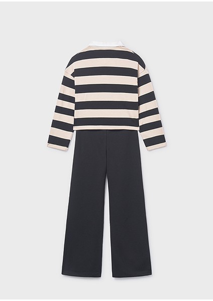 Kız Çocuk Polo Tişört ve Pantolon Takım 7584 indirimleri