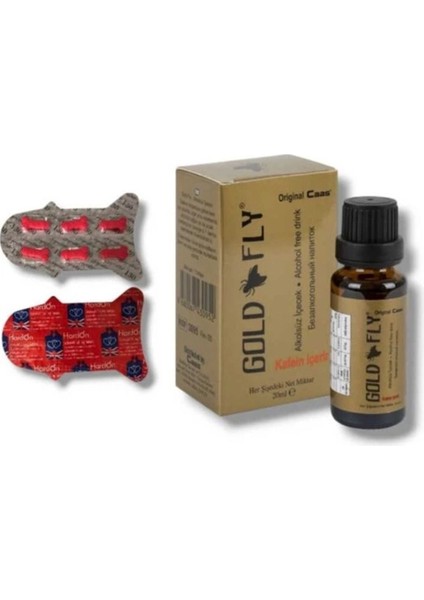 Caas Gold Fly 20 ml Kadınlara Özel Damla Seti