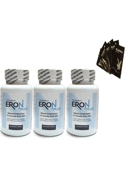 Mucizevi Lubricant 5X5ML Jel +3 Adet Eron Plus 60LI Erkeklere Özel