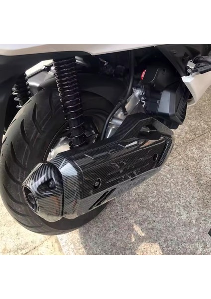 Pcx Ekzoz Koruma Kapağı Karbon Kaplama 2021-2024 Arası modelleri