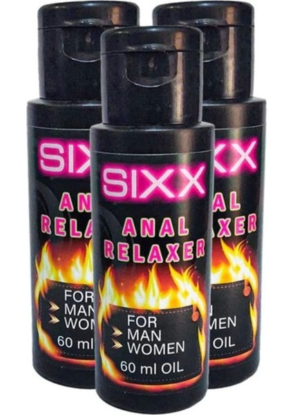 Sixx 3lü Bay Yağ Relax - 60 ml