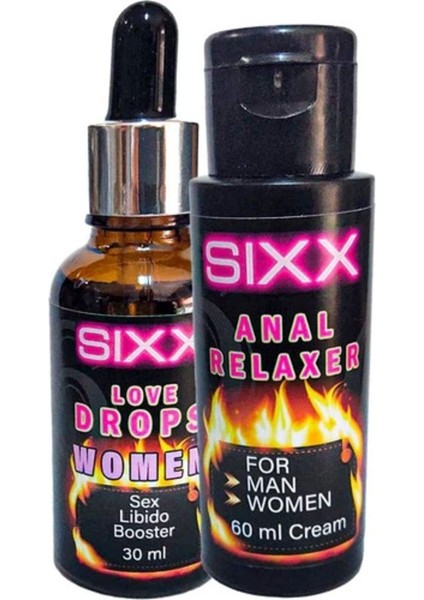 Sixx Kadın Ile Erkeklere Uygun Krem + Bayanlara Özel Damıa