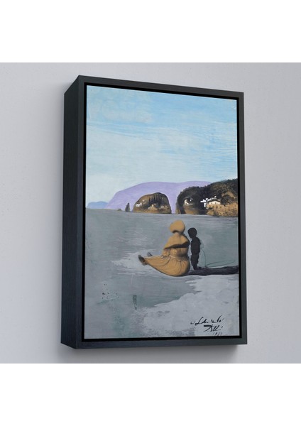 Çerçeveli Dekoratif Kanvas Tablo, Salvador Dali - Adolescence TABLO-7391