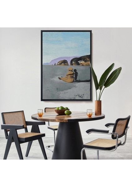 Çerçeveli Dekoratif Kanvas Tablo, Salvador Dali - Adolescence TABLO-7391