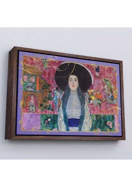 Çerçeveli Dekoratif Kanvas Tablo, Gustav Klimt - Adele Bloch TABLO-7086 fiyatları