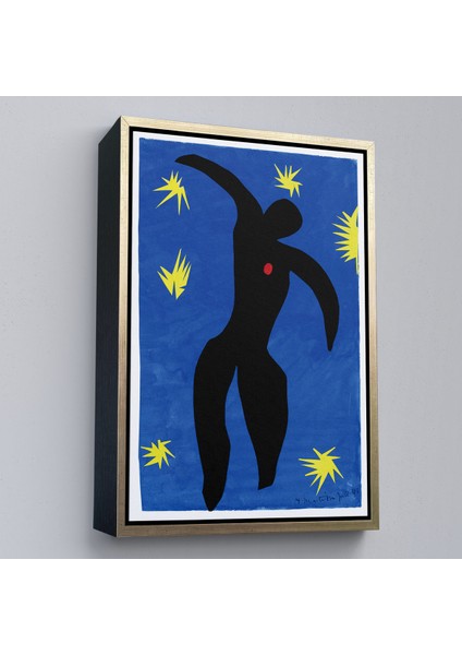 Çerçeveli Dekoratif Kanvas Tablo, Henri Matisse - Icarus TABLO-7325